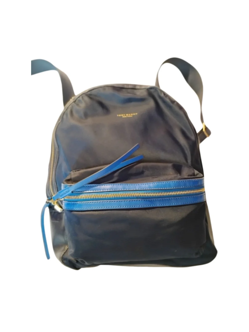 Women's Tory Burch Nylon Backpack One Size Navy and Blue